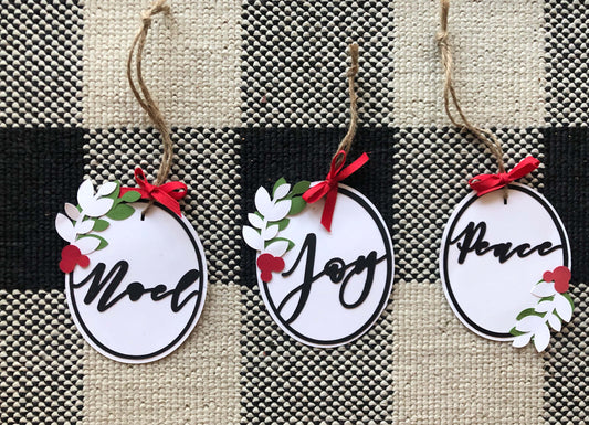 Farmhouse Christmas Gift Tags