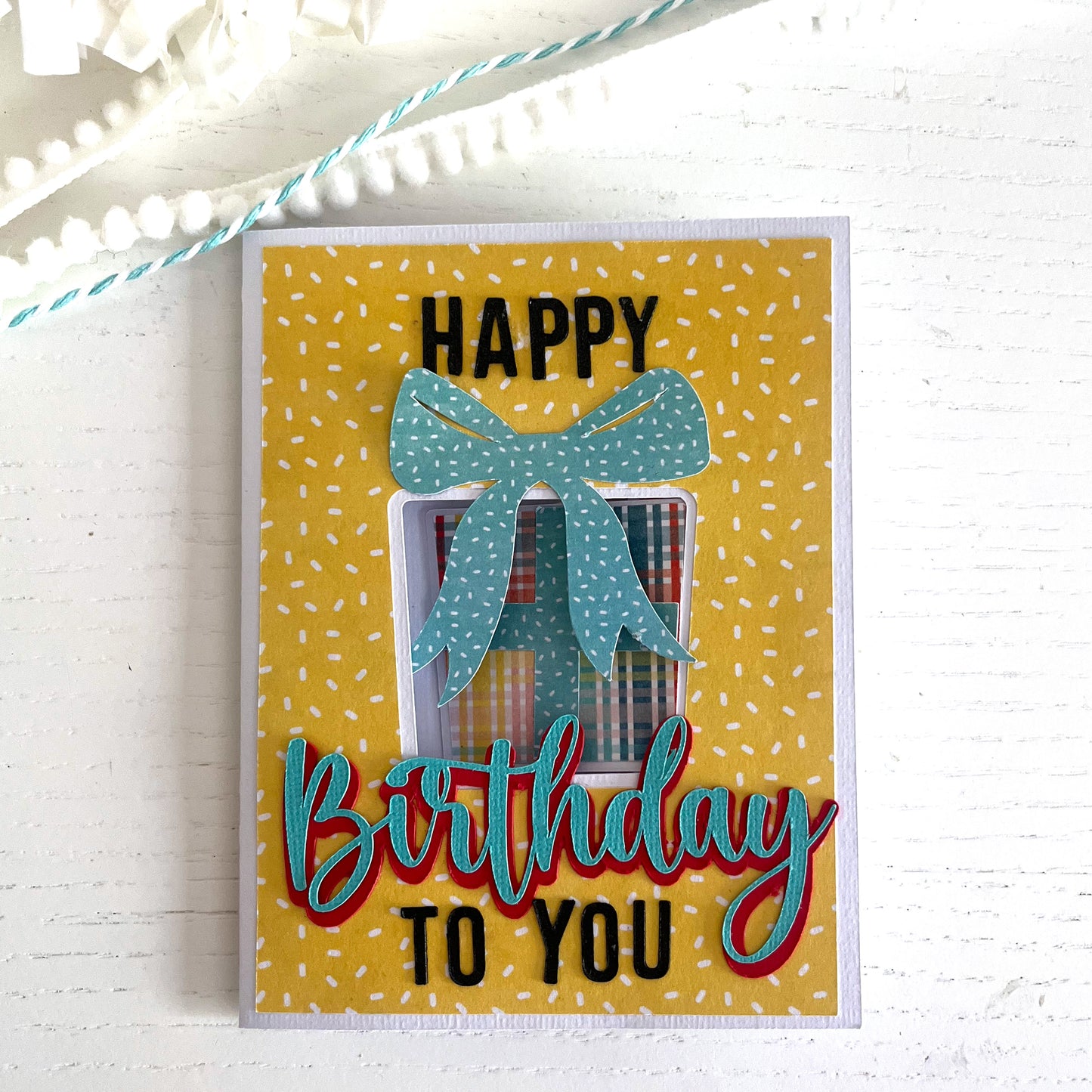Birthday card SVG files for Cricut cardmakers