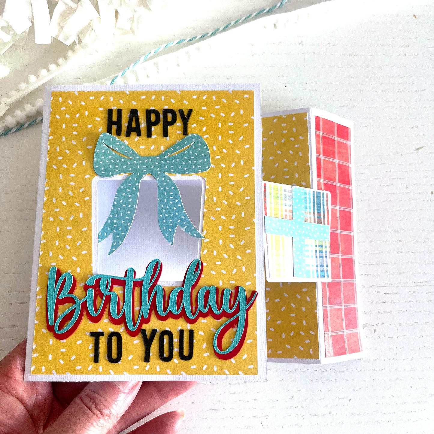 Birthday card SVG files for Cricut cardmakers