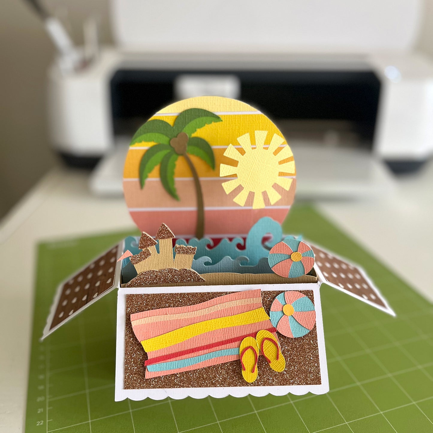 pop up box card files for Cricut