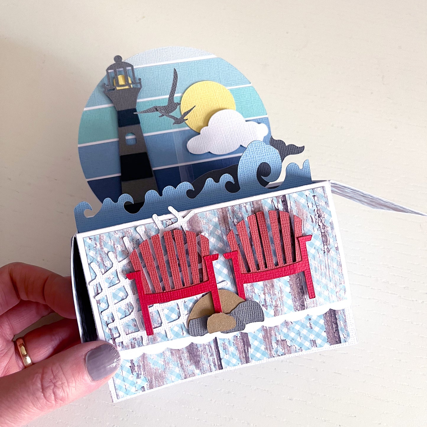 pop-up box card tutorial and svg files for handmade card