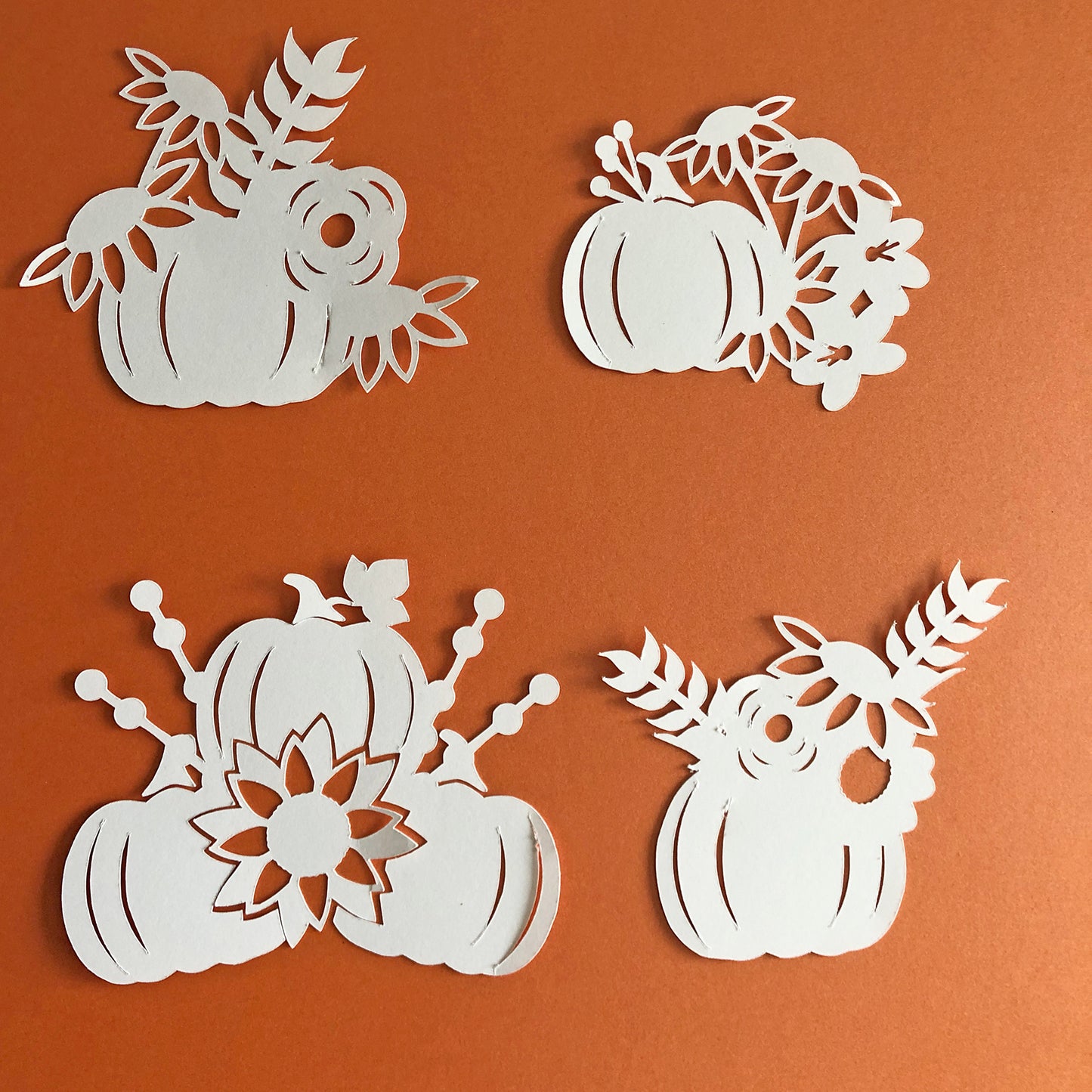 Fall Floral Bouquet 1 SVG Set