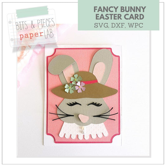 handmade Easter card cut files for Cricut