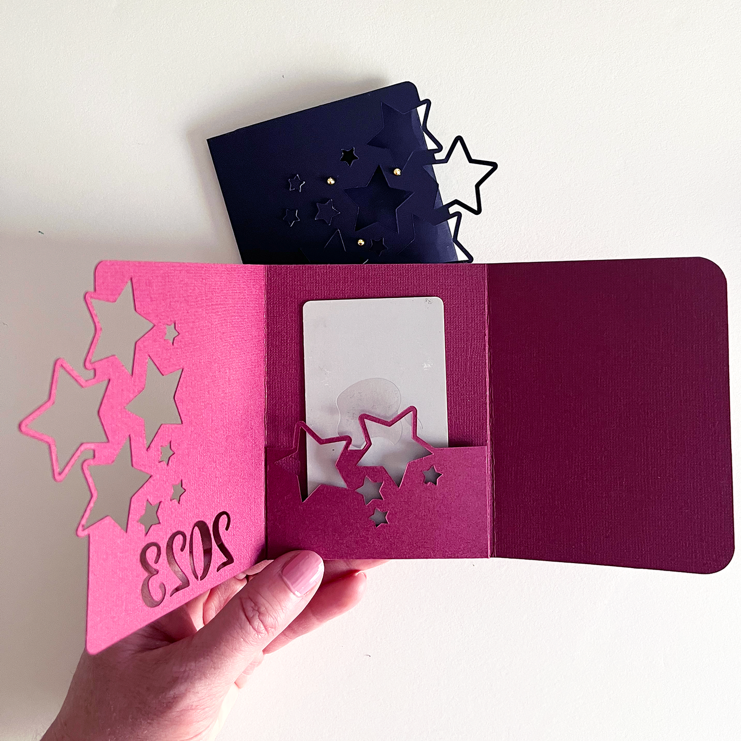 Tri-Fold Graduation Card SVG