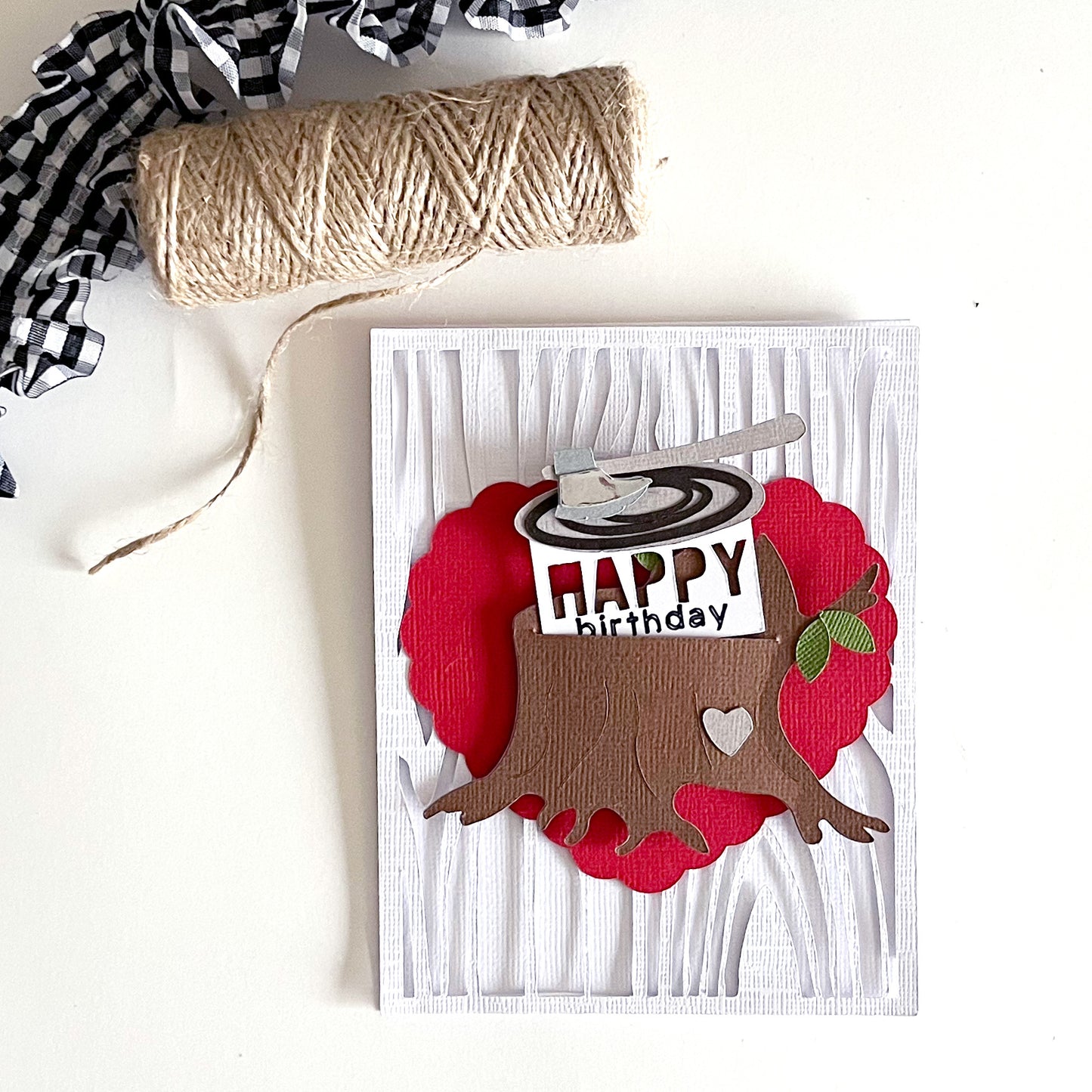 masculine birthday card SVG handmade birthday card with Cricut