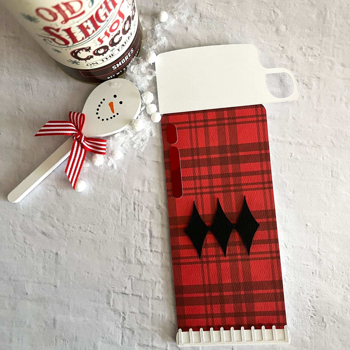 vintage thermos svg file for handmade card