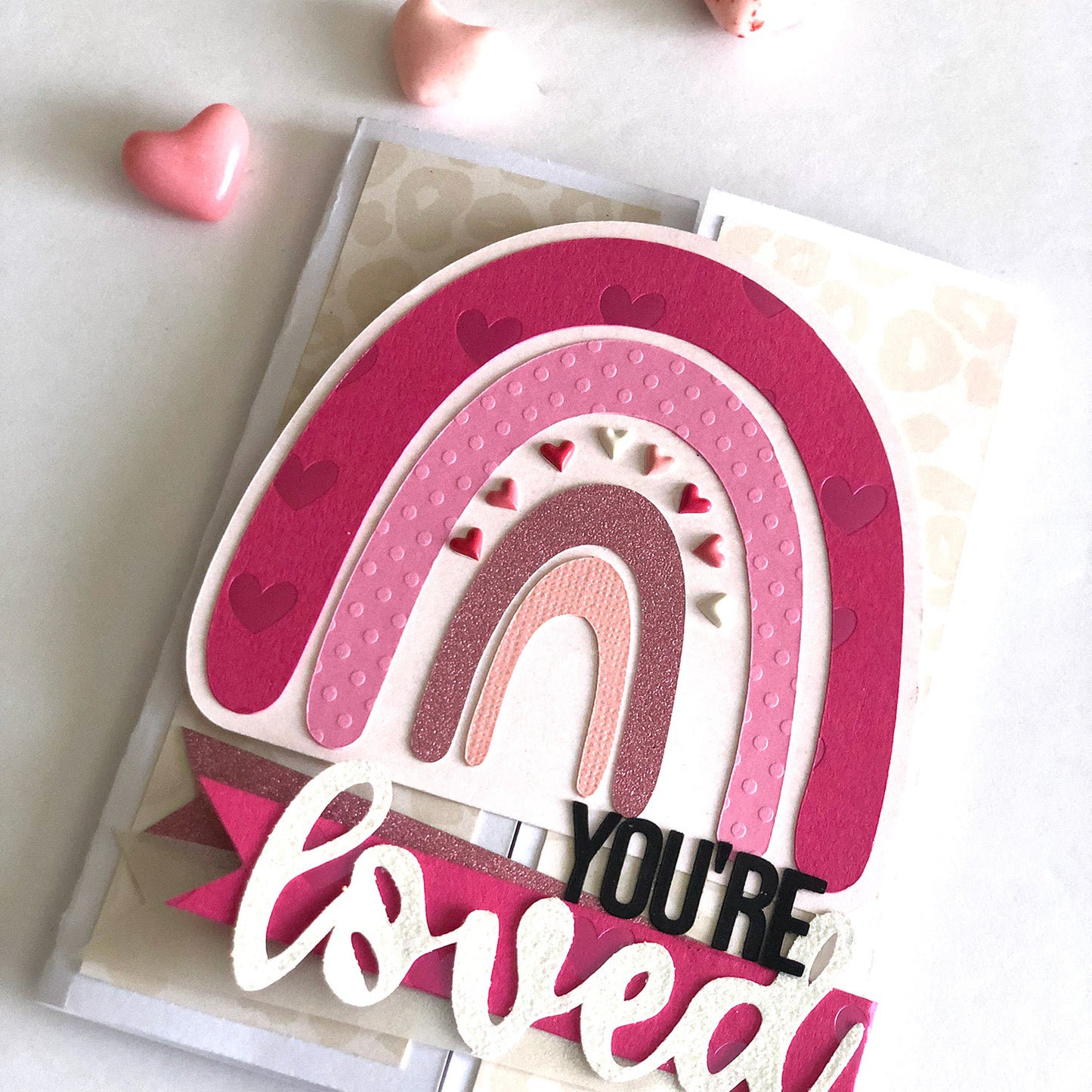 Boho Rainbow Card Set SVG