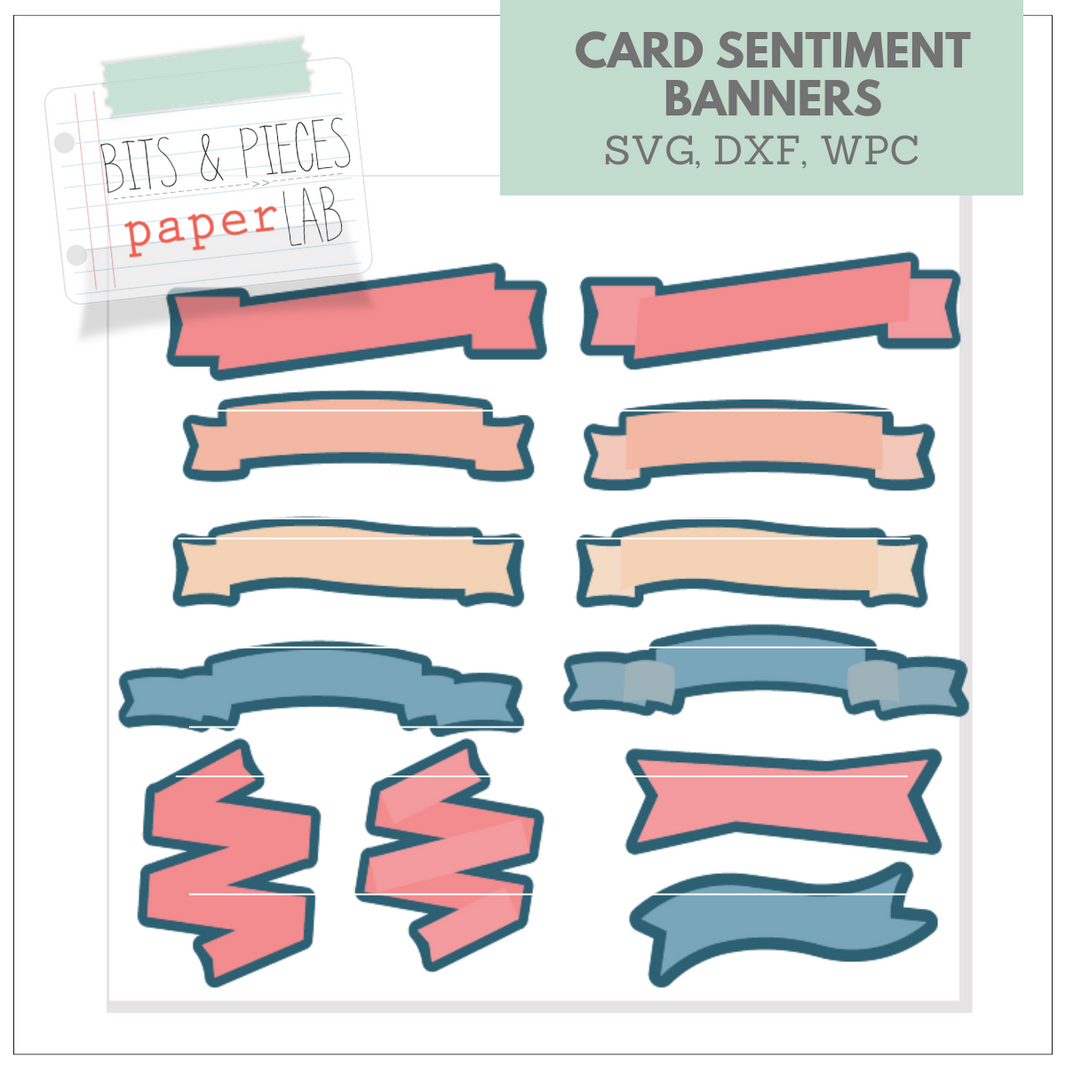 Sentiment Banner Home page – Page 4 – Bits & Pieces Paper Lab