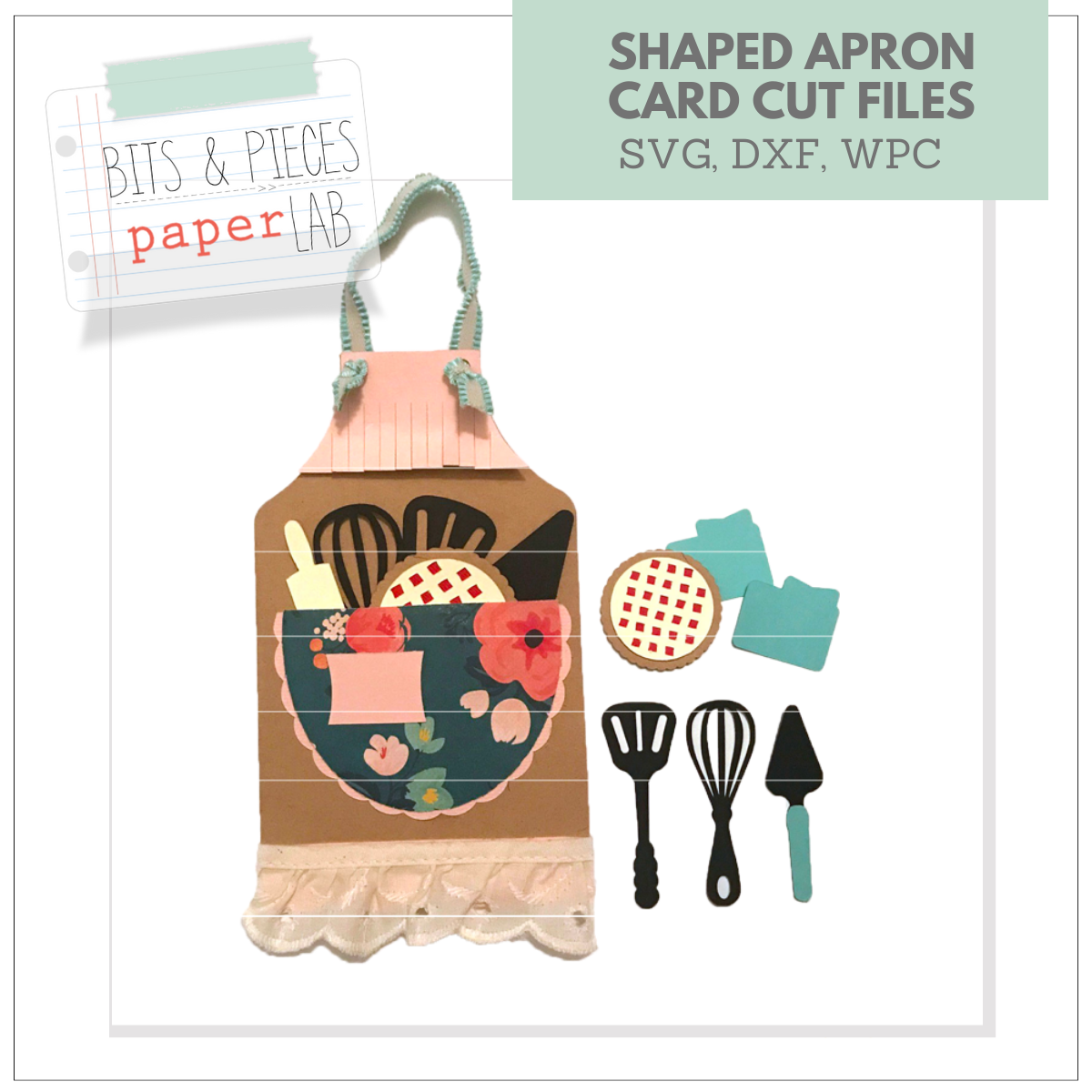 shaped apron card svg files