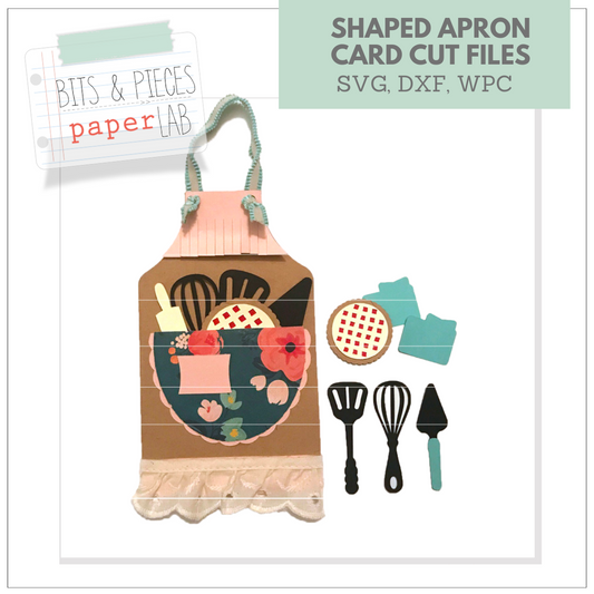 shaped apron card svg files