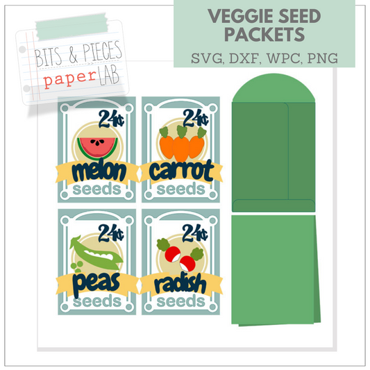 veggie seed packets svg files